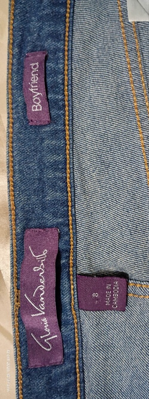 Ava & Viv High-Rise Slim Women's Jeans - Blue - Picture 3 of 3